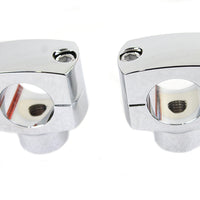 25-2231 - 1-1/4  Shorty Riser Set Chrome by V-Twin