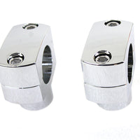 25-2231 - 1-1/4  Shorty Riser Set Chrome by V-Twin