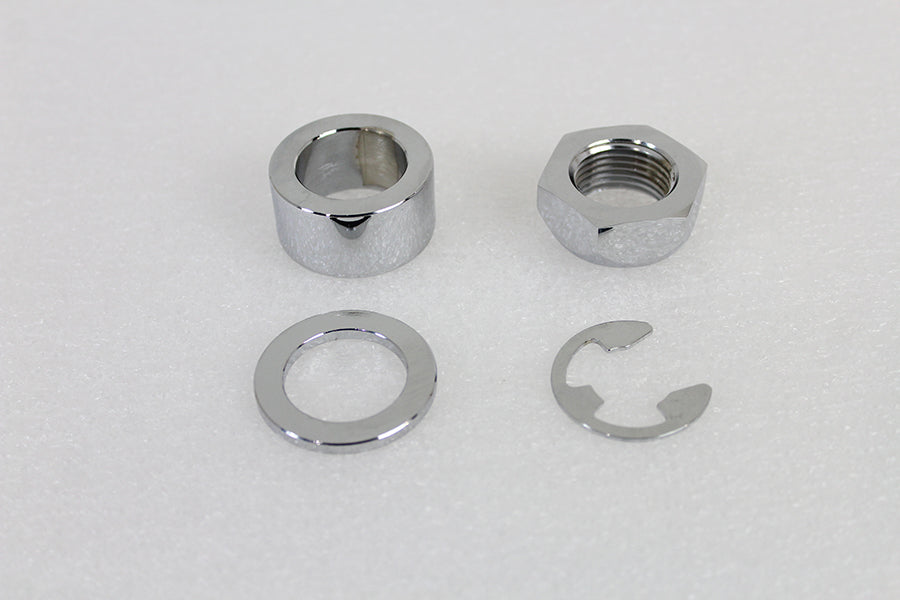 2508-4 - Rear Axle Spacer Set Smooth Style Chrome by Colony