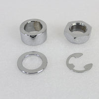 2508-4 - Rear Axle Spacer Set Smooth Style Chrome by Colony
