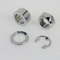 2508-4 - Rear Axle Spacer Set Smooth Style Chrome by Colony