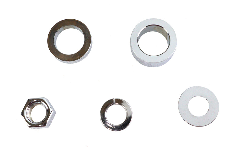 2509-6 - Chrome Front Axle Spacer Kit by Colony