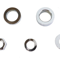 2509-6 - Chrome Front Axle Spacer Kit by Colony