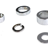 2509-6 - Chrome Front Axle Spacer Kit by Colony