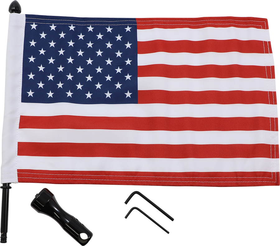 PRO PAD Rack Flag Mount - With 10" X 15" Flag - Air Wing? BRFM-RDVM15