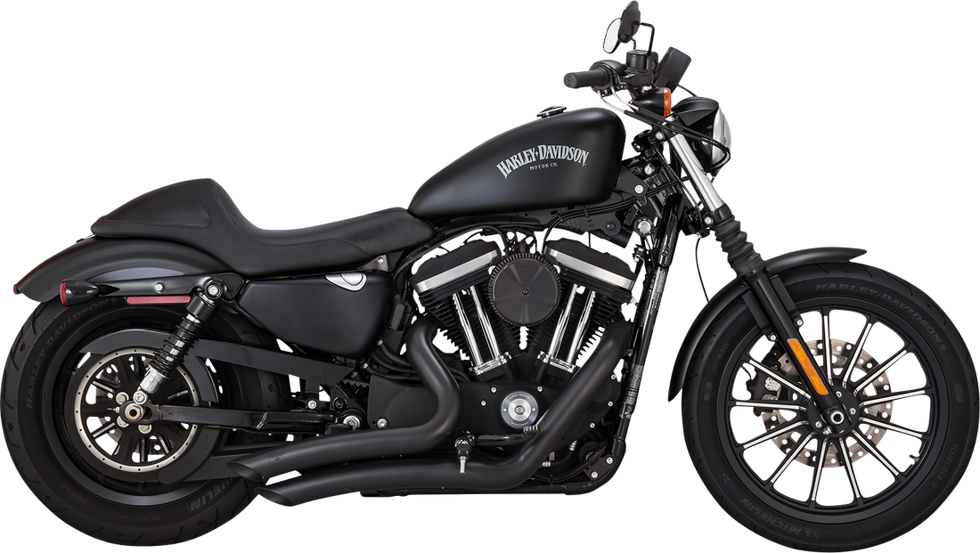 VANCE & HINES Big Radius Exhaust System - Black 46367