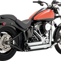 VANCE & HINES Shortshots Staggered Exhaust System - Chrome 17325