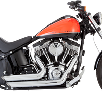 VANCE & HINES Shortshots Staggered Exhaust System - Chrome 17325