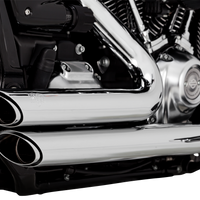 VANCE & HINES Shortshots Staggered Exhaust System - Chrome 17335