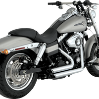 VANCE & HINES Shortshots Staggered Exhaust System - Chrome 17317