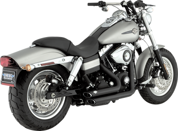 VANCE & HINES Shortshots Staggered Exhaust System - Matte Black 47317