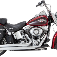 VANCE & HINES Big Shots Long Exhaust System - Chrome 17323