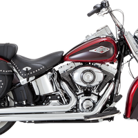 VANCE & HINES Big Shots Long Exhaust System - Chrome 17323