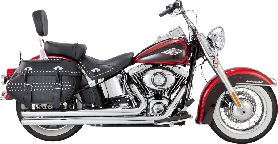 VANCE & HINES Big Shots Long Exhaust System - Chrome 17323