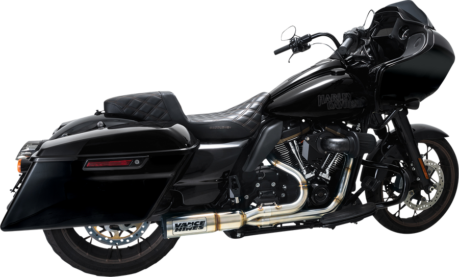 VANCE & HINES Hi-Output RR Exhaust System - Matte Black 47321