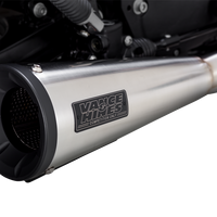 VANCE & HINES 2-into-1 Upsweep Exhaust System - Brushed - Stainless Steel 27327