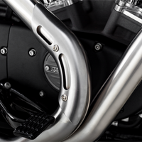 VANCE & HINES 2-into-1 Upsweep Exhaust System - Brushed - Stainless Steel 27327