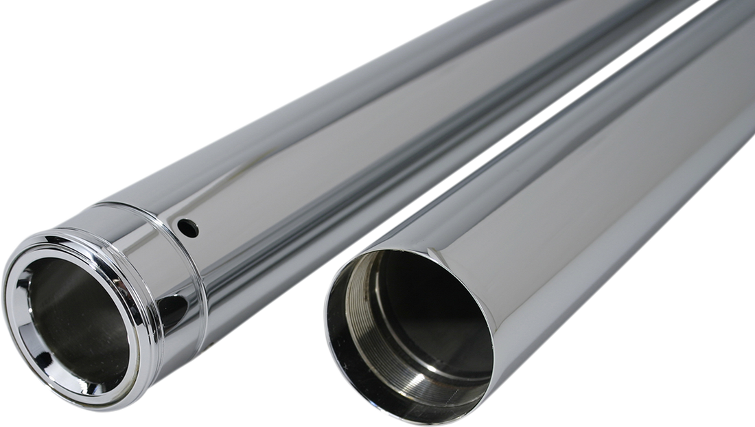 DS-221205 - CUSTOM CYCLE ENGINEERING Ultra Chrome Fork Tubes - 35 mm - 25.25" - Showa T 4031UC