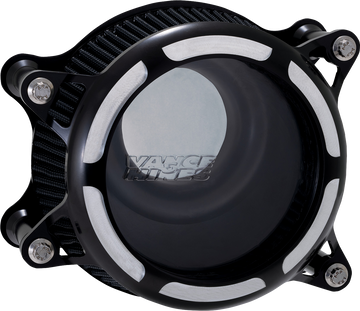 VANCE & HINES VO2 Insight Air Cleaner - Black Contrast 41095