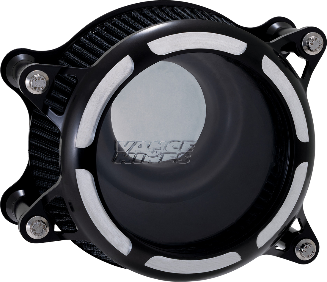 VANCE & HINES VO2 Insight Air Intake Kit - XL - Black Contrast 41091