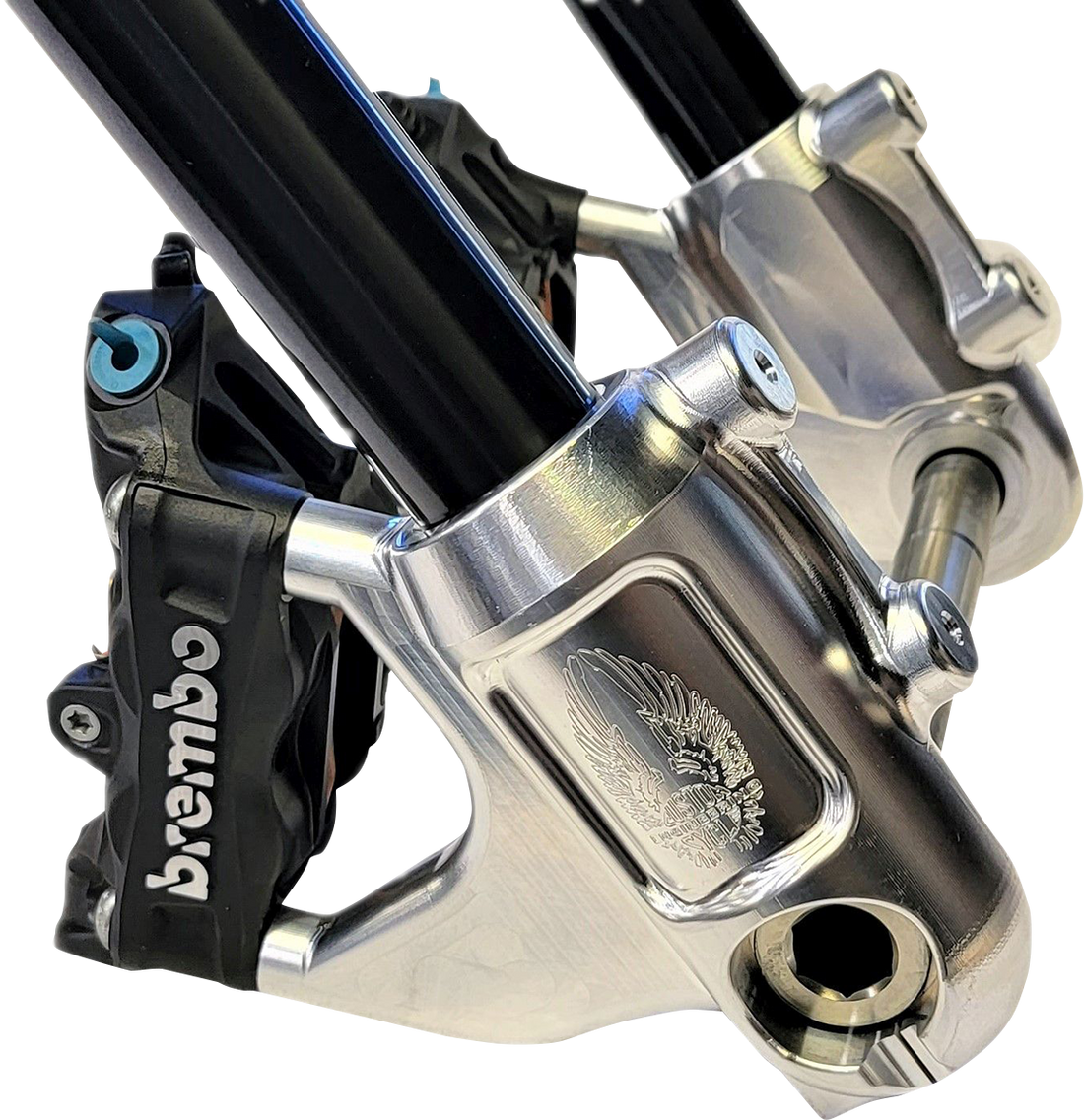 1701-0733 - CUSTOM CYCLE ENGINEERING Radial Brake Caliper Brackets CCERB43