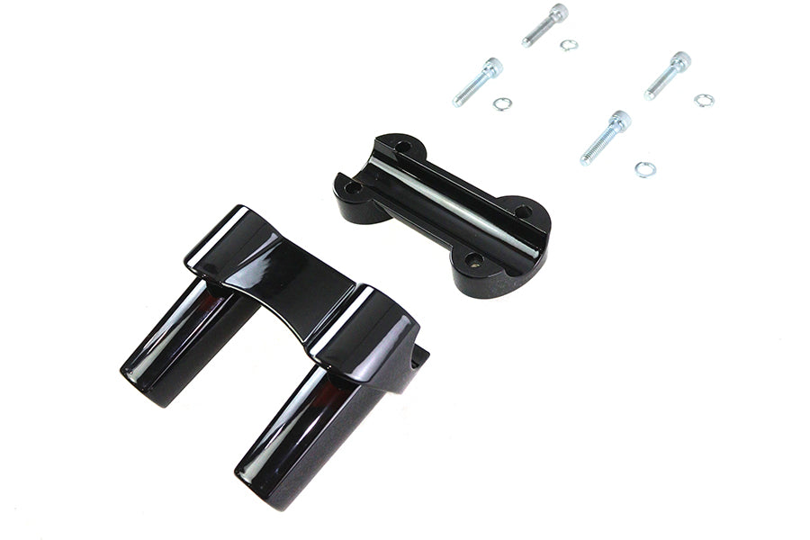 4.1 inch Fat Riser Kit Black