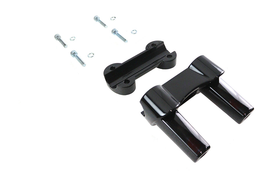 4.1 inch Fat Riser Kit Black