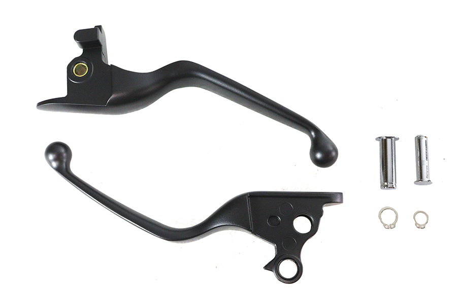 26-0014 - Hand Lever Set Black by V-Twin