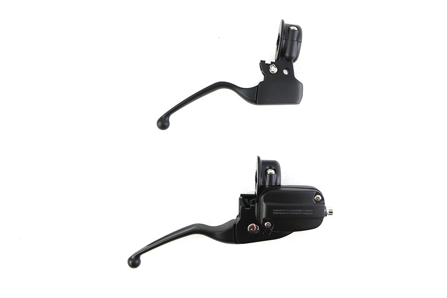 26-0017 - Clutch Bracket and Master Cylinder Reservoir Kit Black by V-Twin