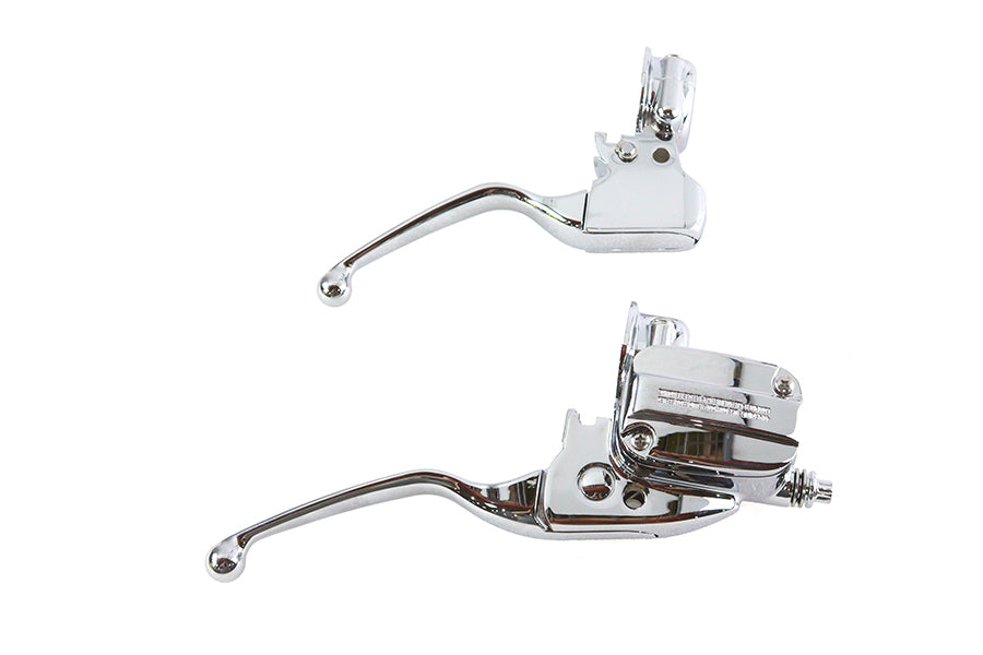 26-0018 - Clutch Bracket and Master Cylinder Reservoir Kit Chrome by V-Twin