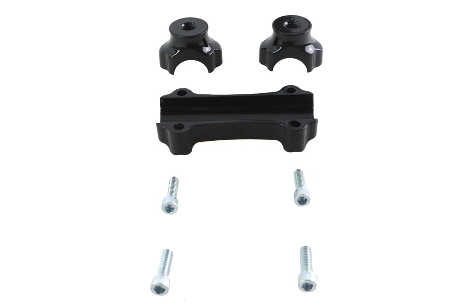 Fat 1 inch Riser Set Black