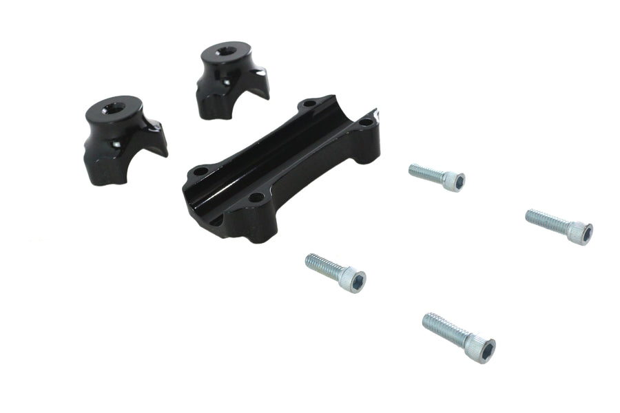 Fat 1 inch Riser Set Black