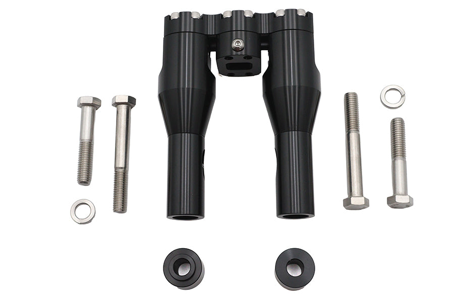 26-0034 - Wyatt Gatling 6 inch Baron Style Riser Set Black by Wyatt Gatling