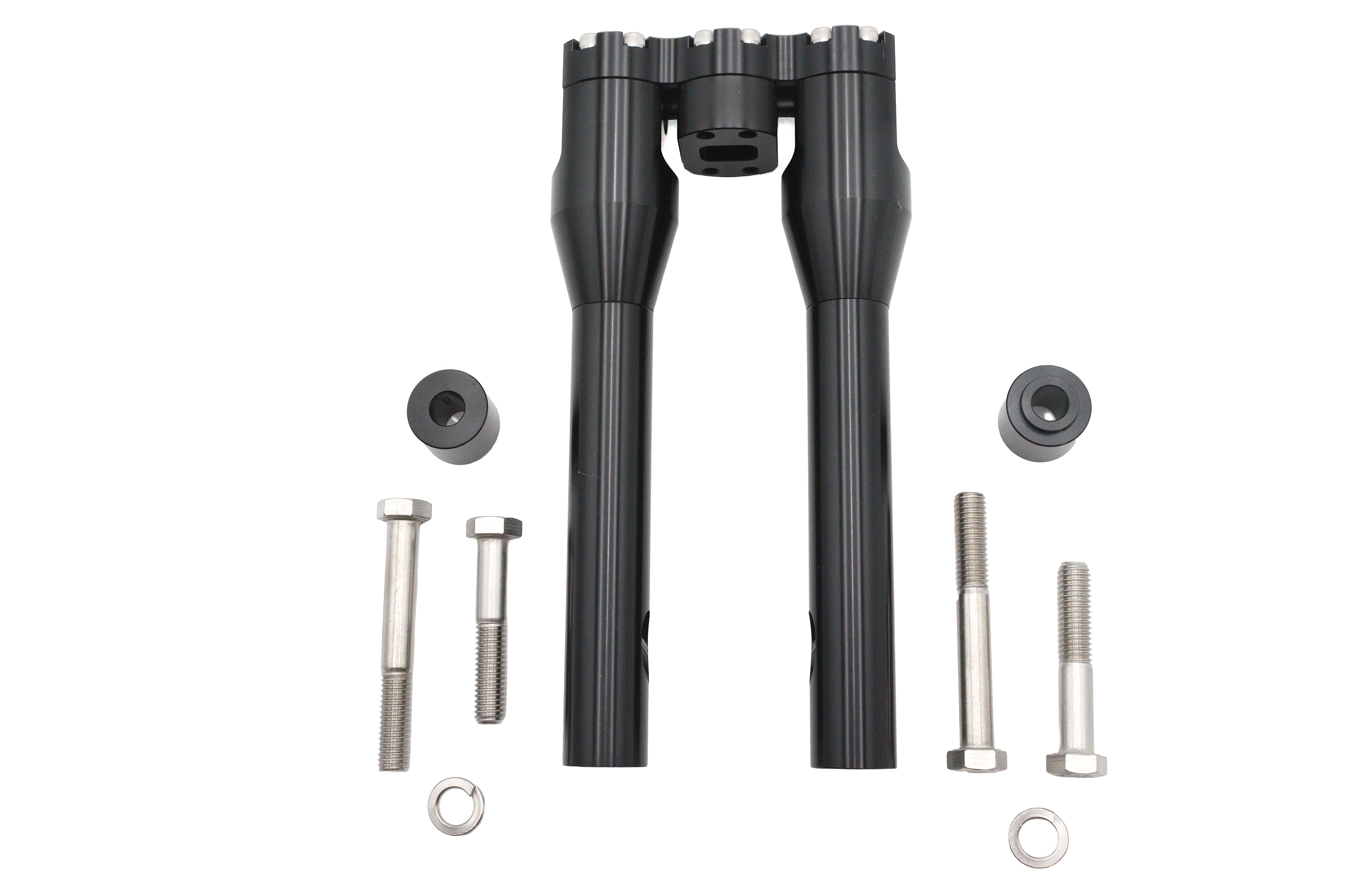 Wyatt Gatling 10 inch Baron Style Riser Set Black – Retrocycle, LLC