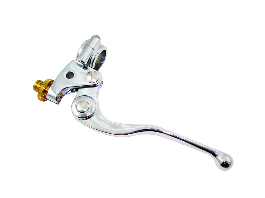 26-0057 - Vintage Handlebar Clutch Handle Assembly Chrome by V-Twin