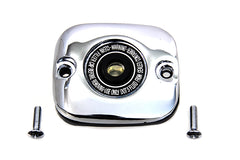 26-0188 - Chrome Plated Handlebar Master Cylinder Cover by V-Twin