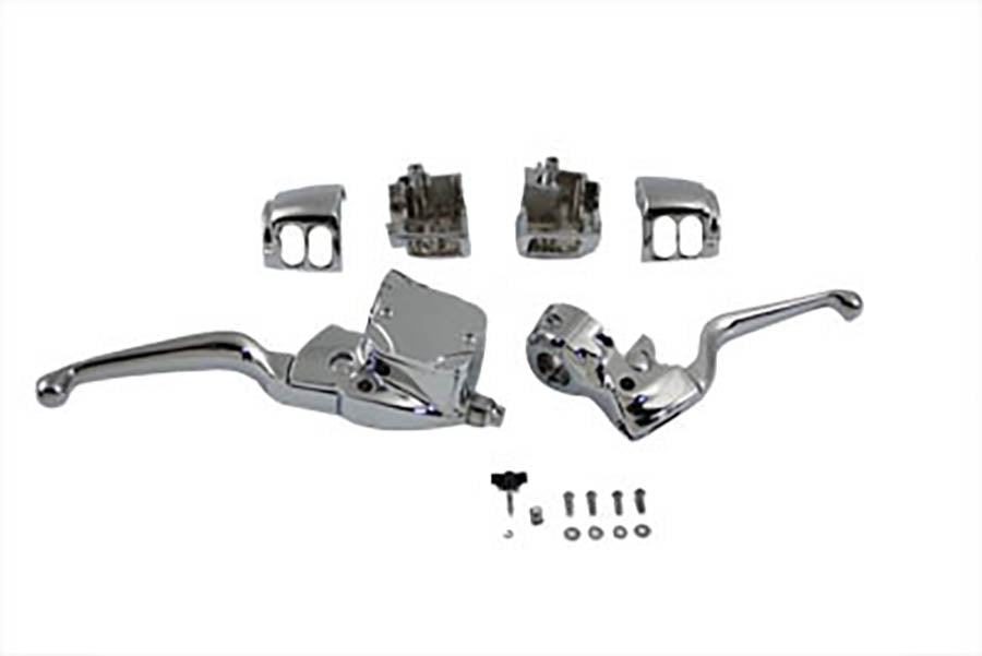 26-0402 - Handlebar Control Kit Chrome by V-Twin