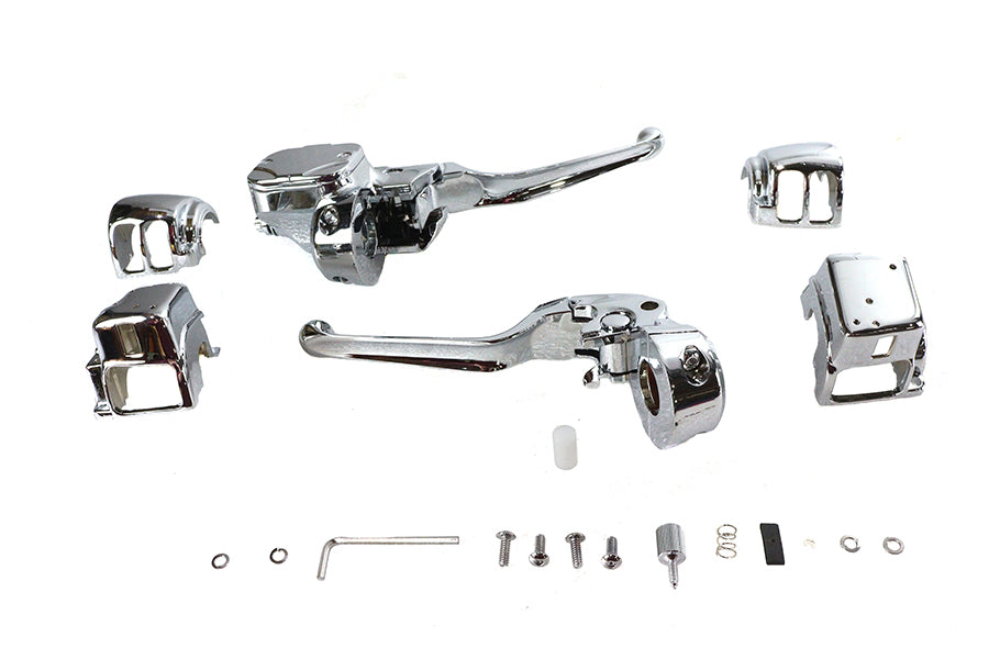 26-0406 - Handlebar Control Kit Chrome by V-Twin