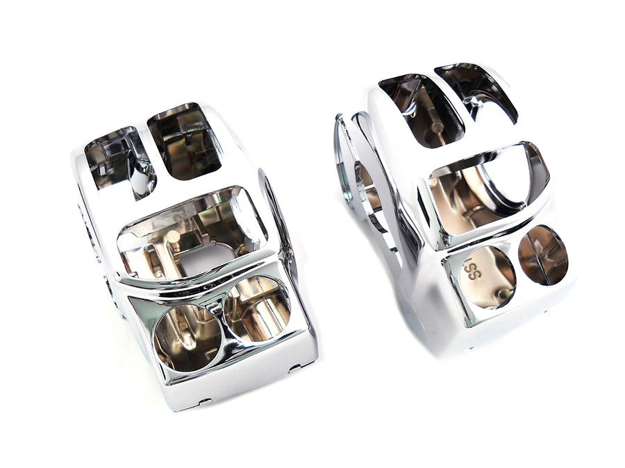 26-0452 - Chrome Switch Housing Kit by V-Twin