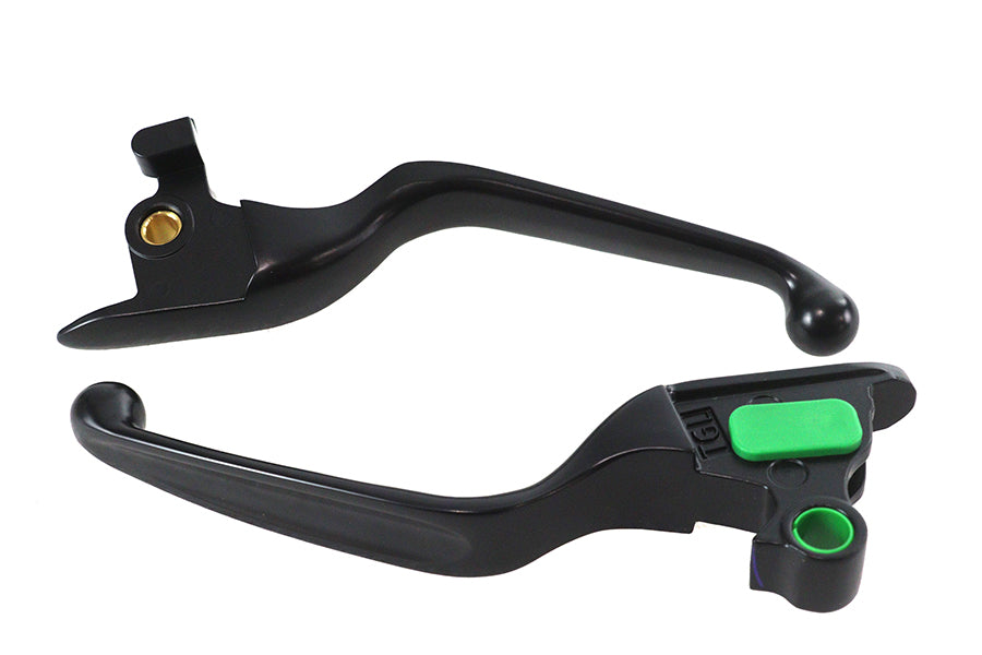 26-0469 - Control Hand Lever Black by V-Twin