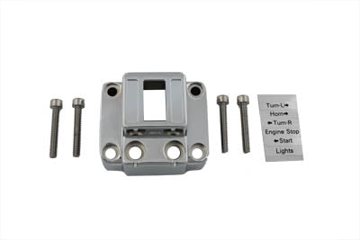 26-0513 - Handlebar Control Switch Housing Chrome by V-Twin