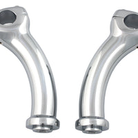 26-0539 - 5-3/4  Fatty Pullback Riser Kit Chrome by V-Twin