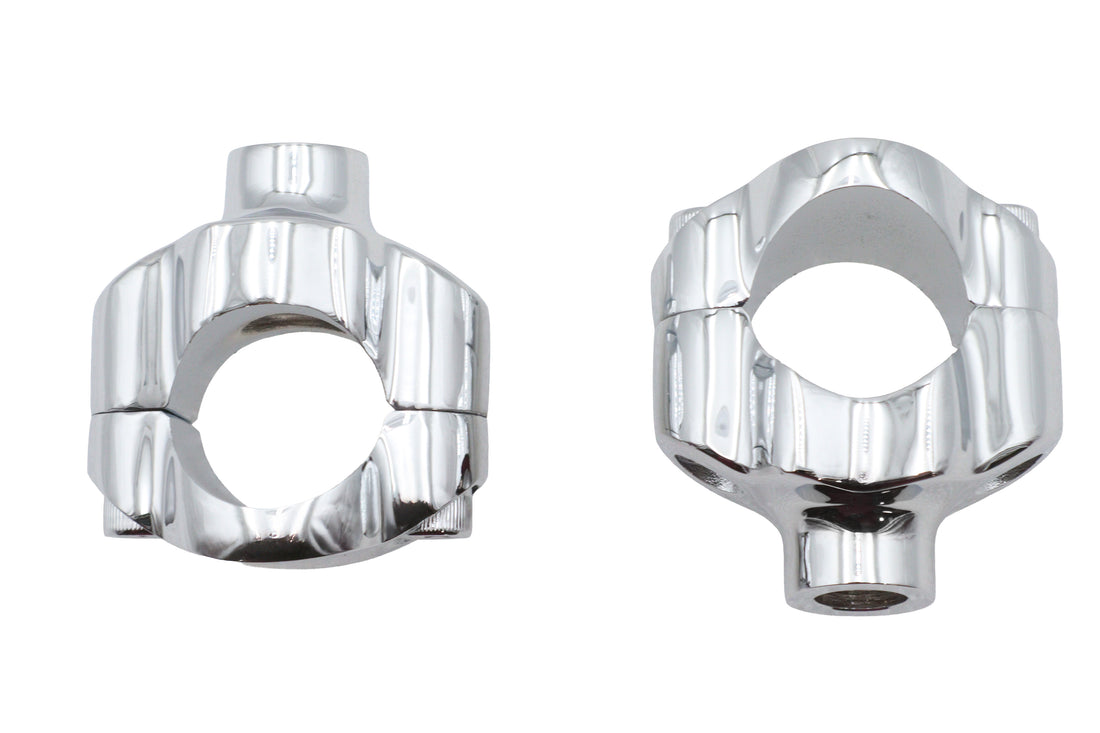 26-0689 - 1-1/4  Riser Kit Chrome by V-Twin