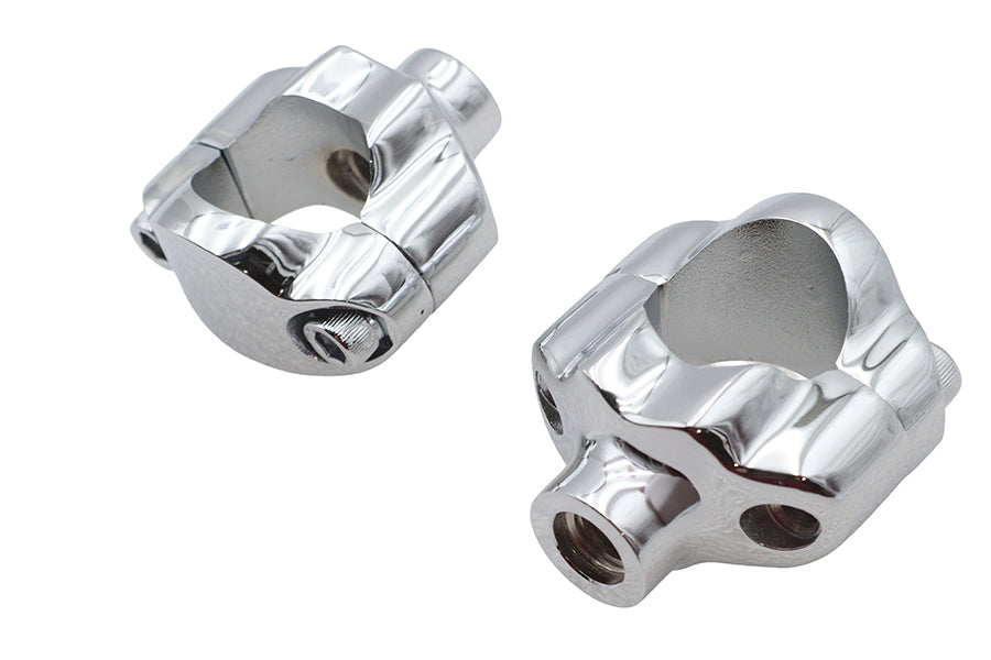 26-0689 - 1-1/4  Riser Kit Chrome by V-Twin