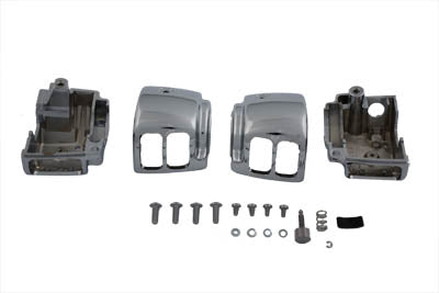 26-0796 - Handlebar Switch Housing Kit Chrome by V-Twin