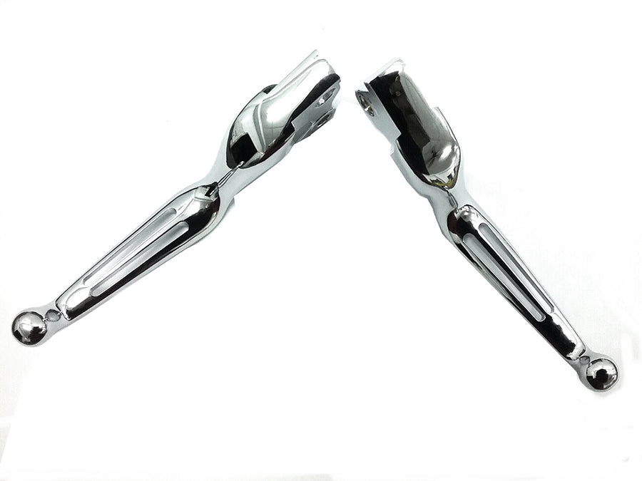 26-0803 - Chrome Slotted Hand Lever Set by MCM