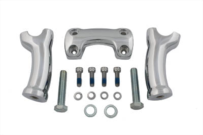 26-0941 - Chrome 4-3/4  Riser Set by V-Twin