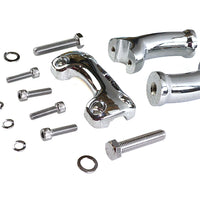 26-0941 - Chrome 4-3/4  Riser Set by V-Twin
