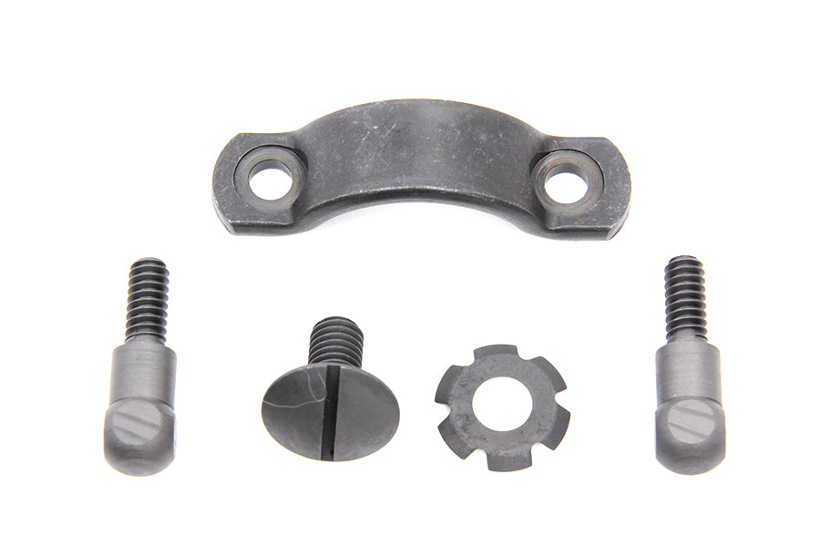 26-0949 - Parkerized Brake Hand Lever Screw Kit by V-Twin