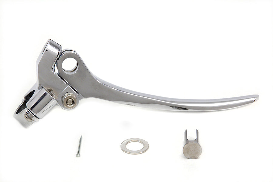 26-0951 - Chrome Replica Brake Hand Lever Assembly by V-Twin